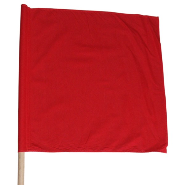 Warnflagge rot