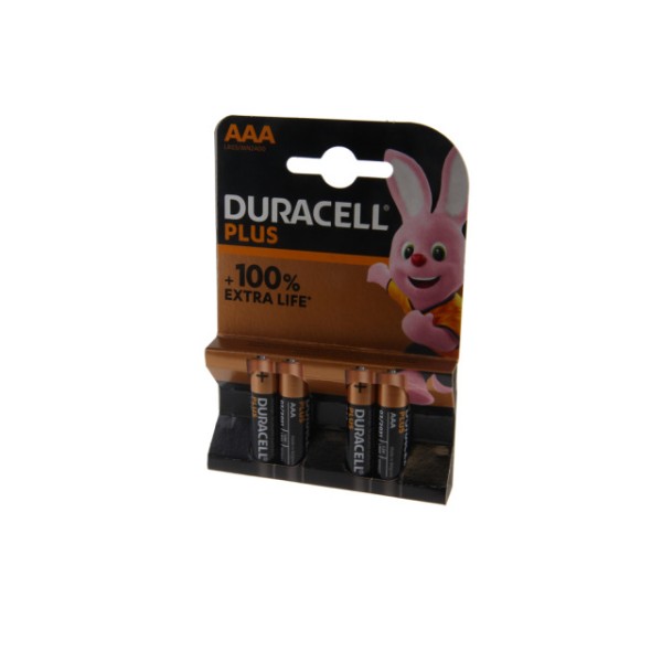 Batterie Microzelle DURACELL Plus Power,