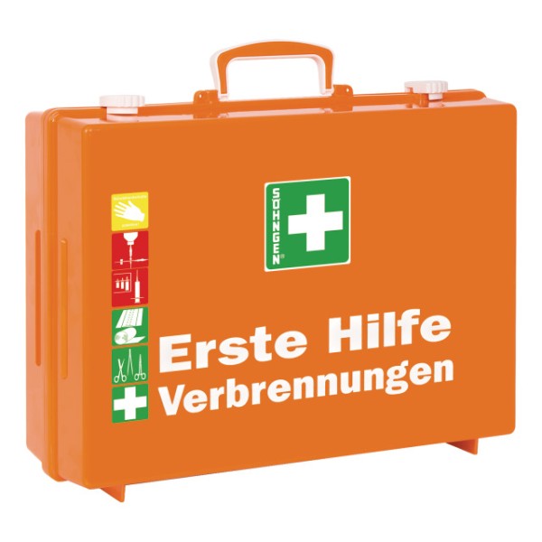 Erste-Hilfe-Koffer für Brandverletzungen