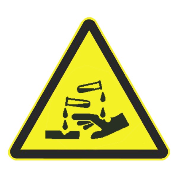 Warnung vor radioaktiven Stoffen oder ionisierende